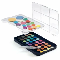 Palette d'artiste - gouaches