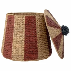 Panier avec couvercle Birsen | Rouge
