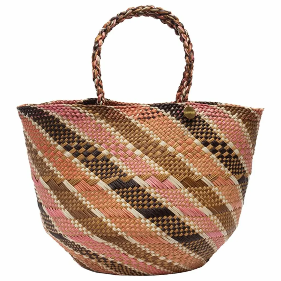 Panier Canasto New Stripes Small | Orange