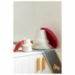 Panier de rangement Champignon | Rouge