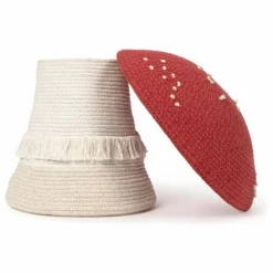 Panier de rangement Champignon | Rouge