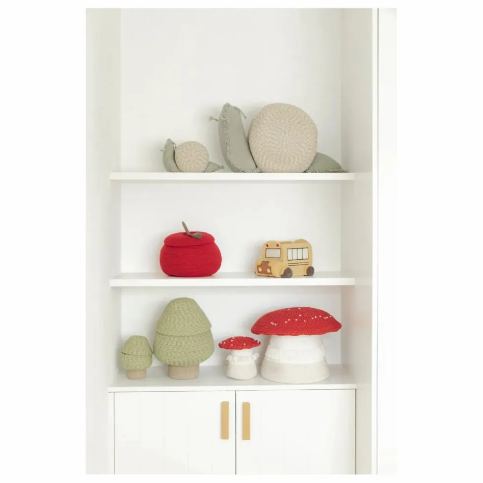 Panier de rangement Champignon | Rouge