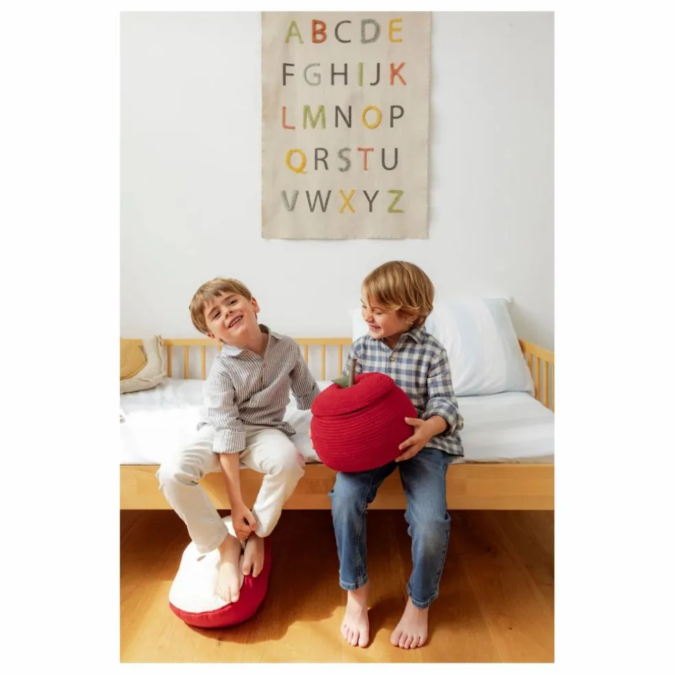 Panier de rangement Pomme | Rouge