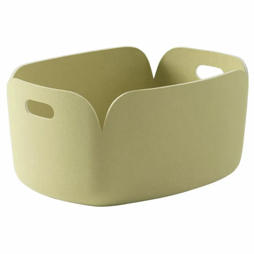 Panier de rangement Restore | Vert anis