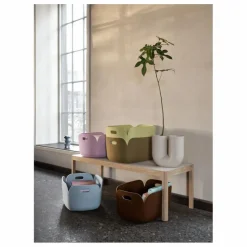 Panier de rangement Restore | Vert anis