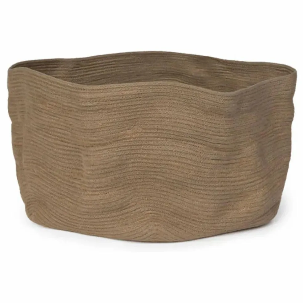 Panier de rangement Stonewashed | Marron