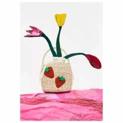 Panier Fraises | Rouge