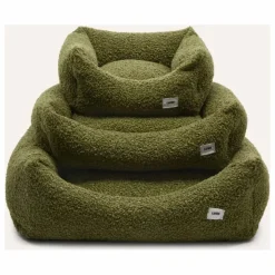 Panier pour chien en bouclette Snozy | Vert