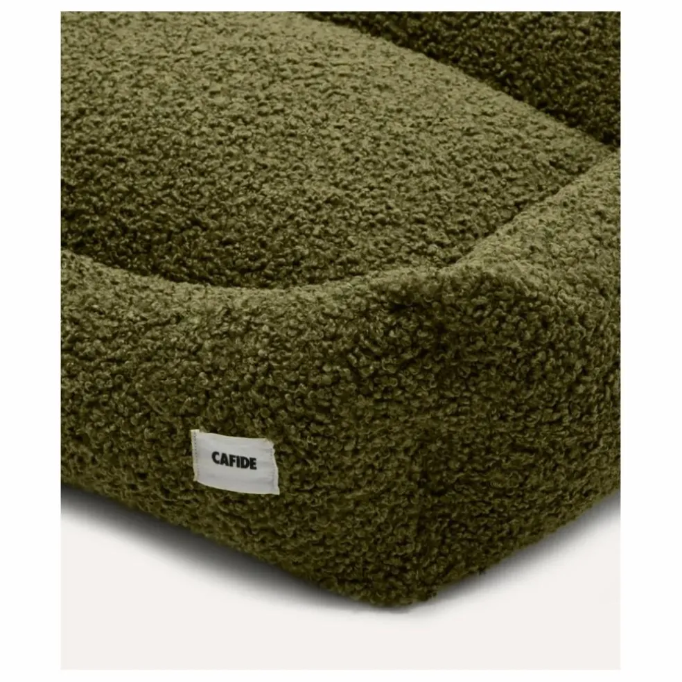 Panier pour chien en bouclette Snozy | Vert