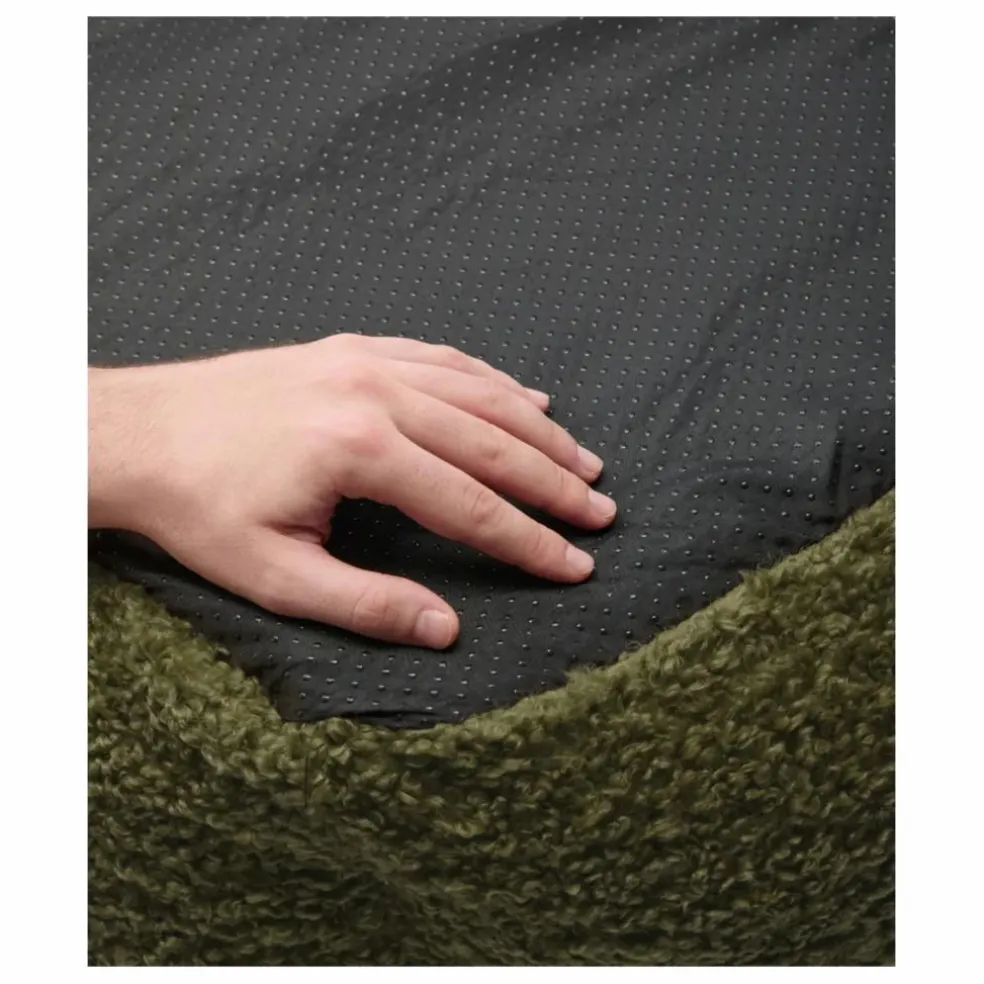 Panier pour chien en bouclette Snozy | Vert