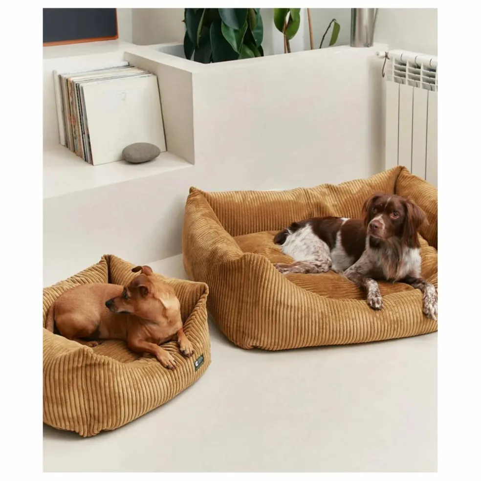 Panier pour chien en velours côtelé Snozy | 70