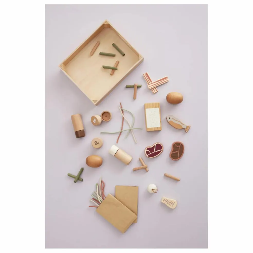 Panier repas en bois