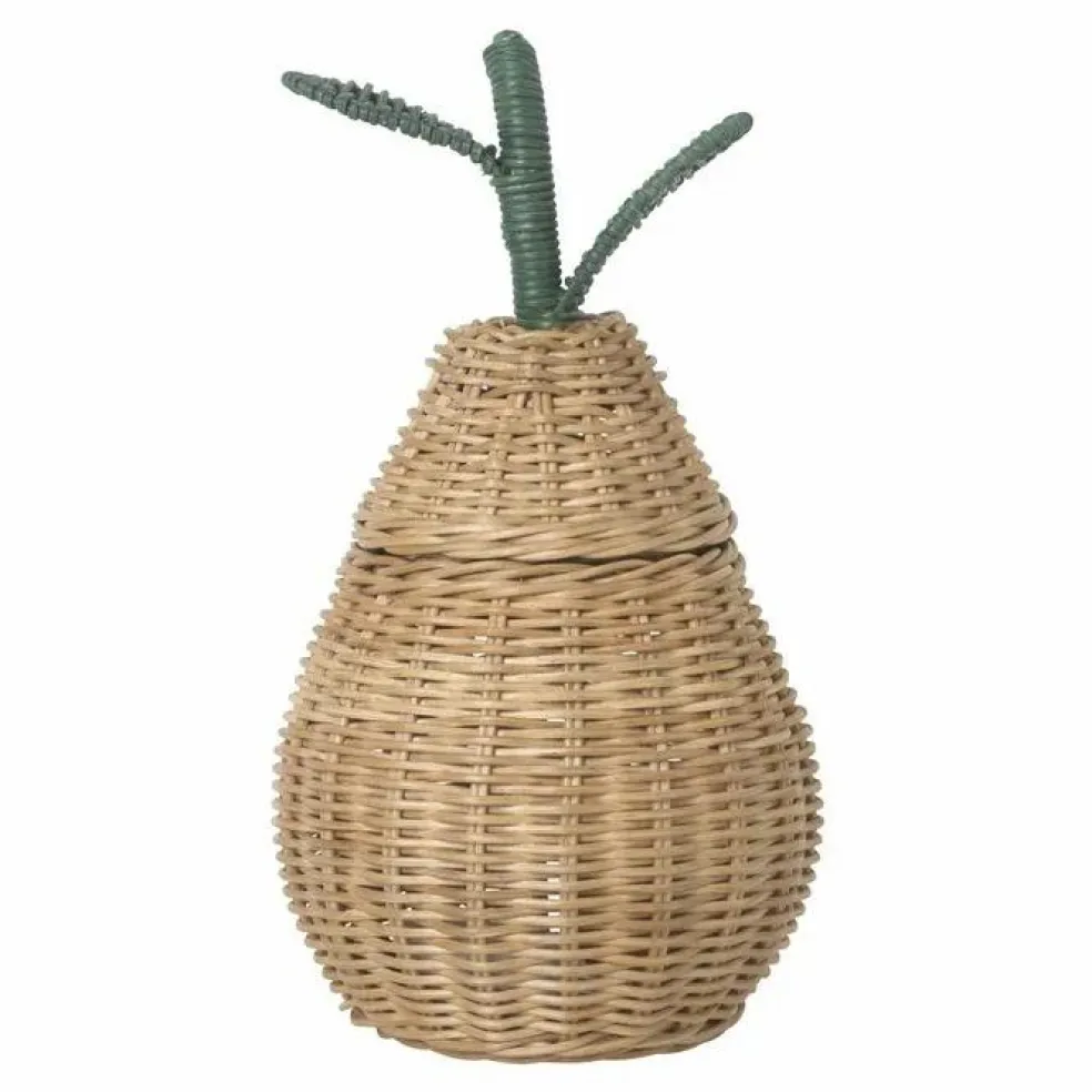 Panier tressé Poire