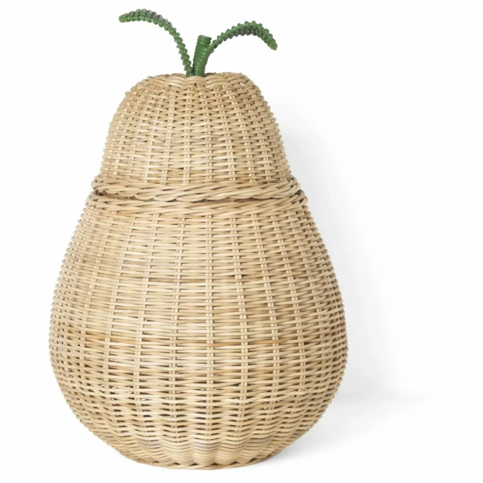 Panier tressé Poire