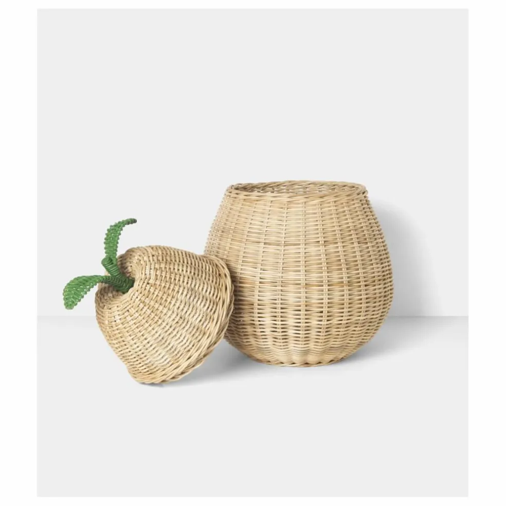Panier tressé Poire