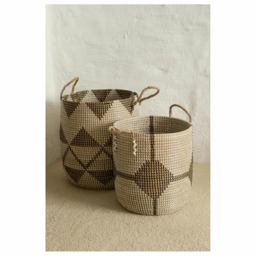 Paniers de rangement - Set de 2 | Beige