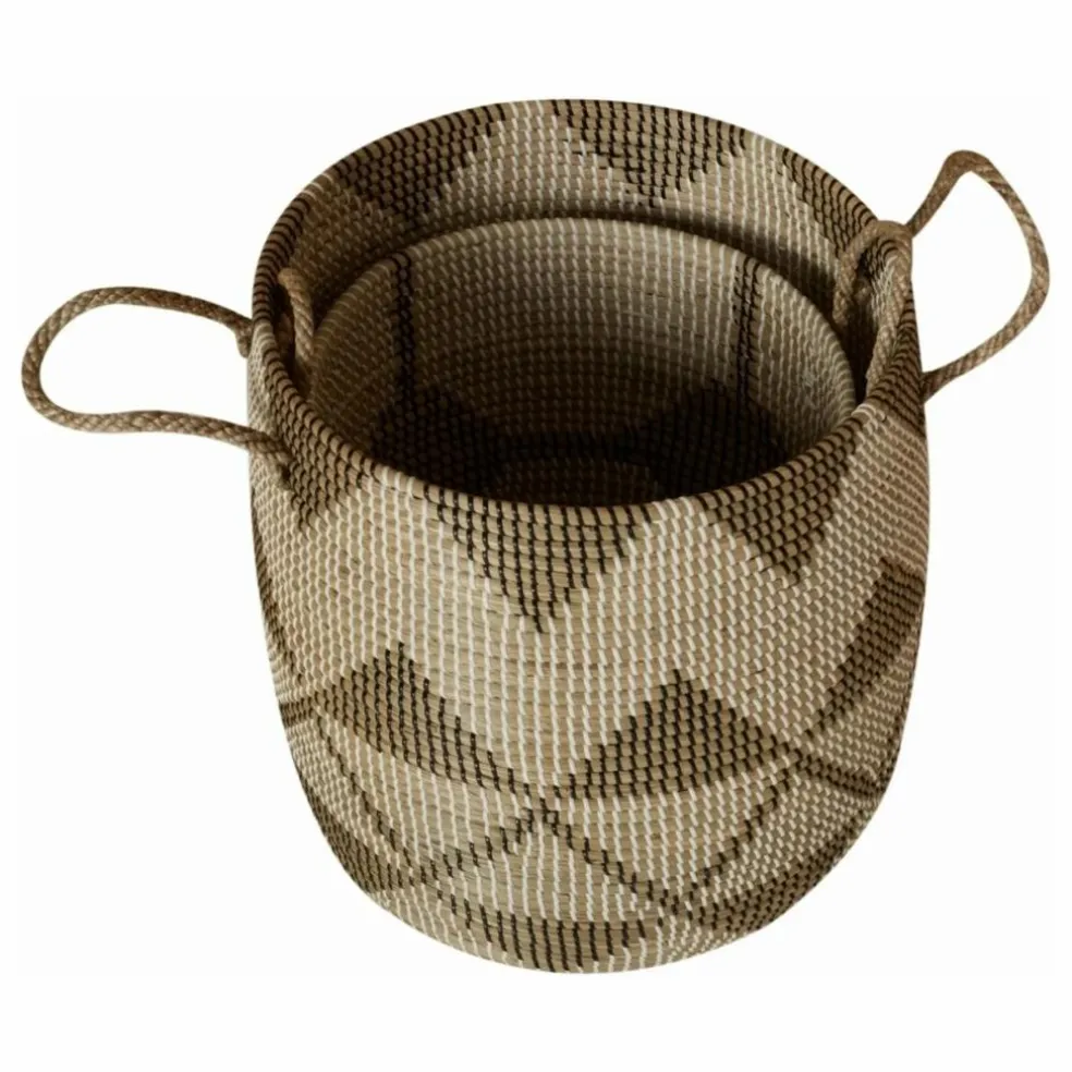 Paniers de rangement - Set de 2 | Beige