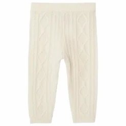 Pantalon à Torsades Cachemire | Ecru