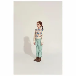 Pantalon Arielle Volants | Vert d'eau