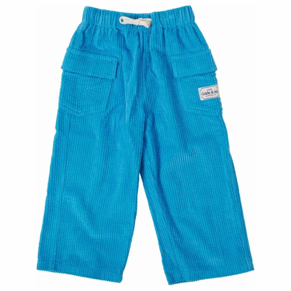 Pantalon Arlo Velours Côtelé | Bleu