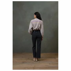 Pantalon Arlovie Coton Bio - Collection Femme | Charbon