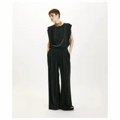 Pantalon Aspen Métallisé | Gris argent