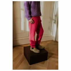 Pantalon Beau Velours Côtelé Bio | Rose fuschia