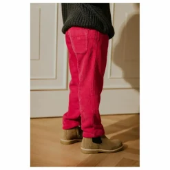 Pantalon Beau Velours Côtelé Bio | Rose fuschia