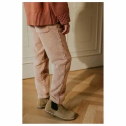 Pantalon Beau Velours Côtelé Bio | Rose pâle