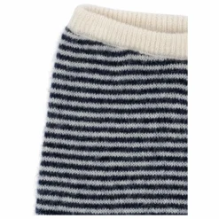 Pantalon Berle Rayé Laine | Bleu