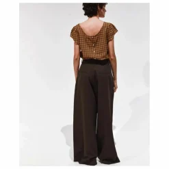 Pantalon Brady Lin et Coton | Gris anthracite