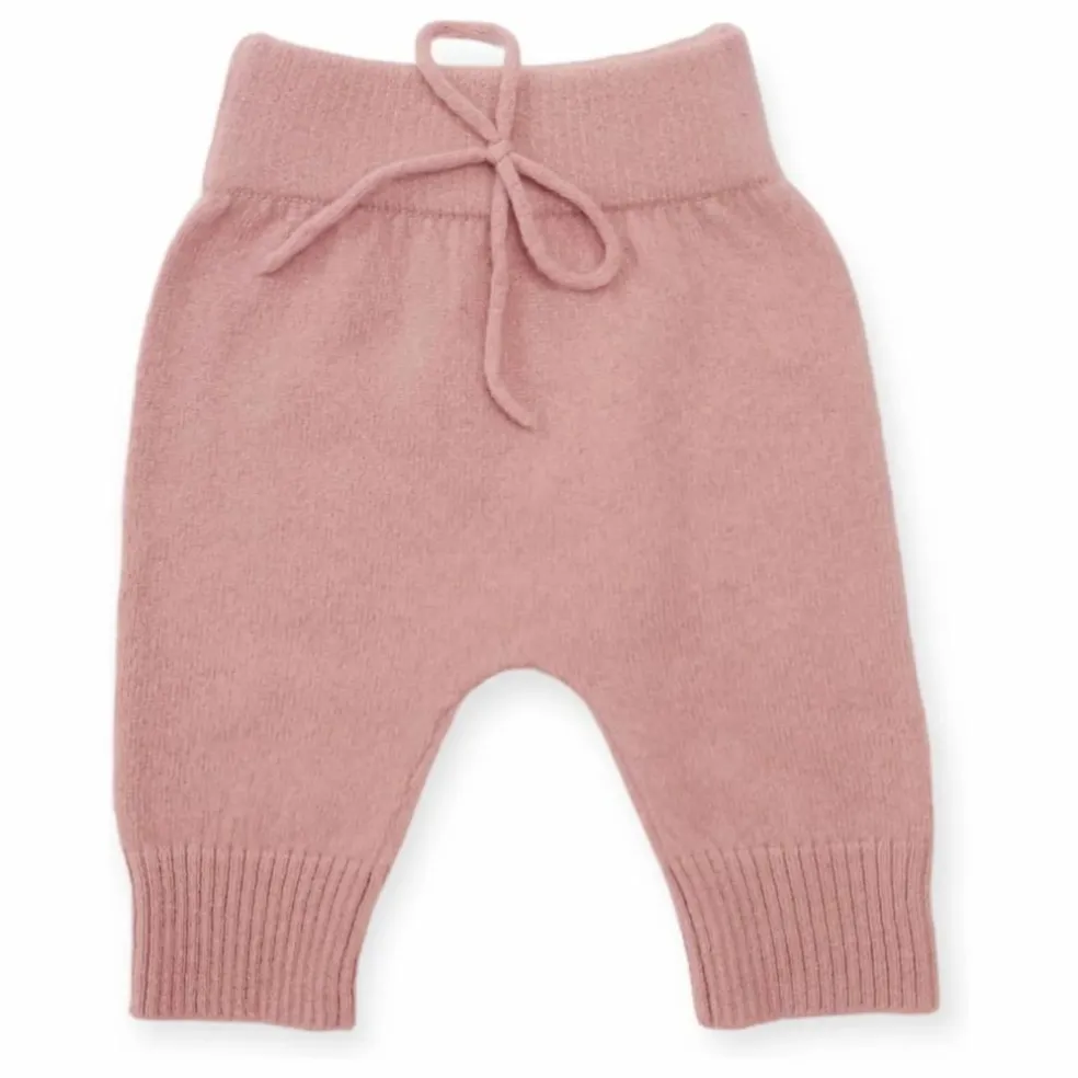 Pantalon Cachemire Bio | Rose