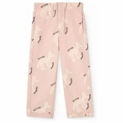 Pantalon Camel | Rose pâle