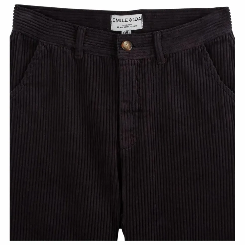 Pantalon Canelle Velours | Noir