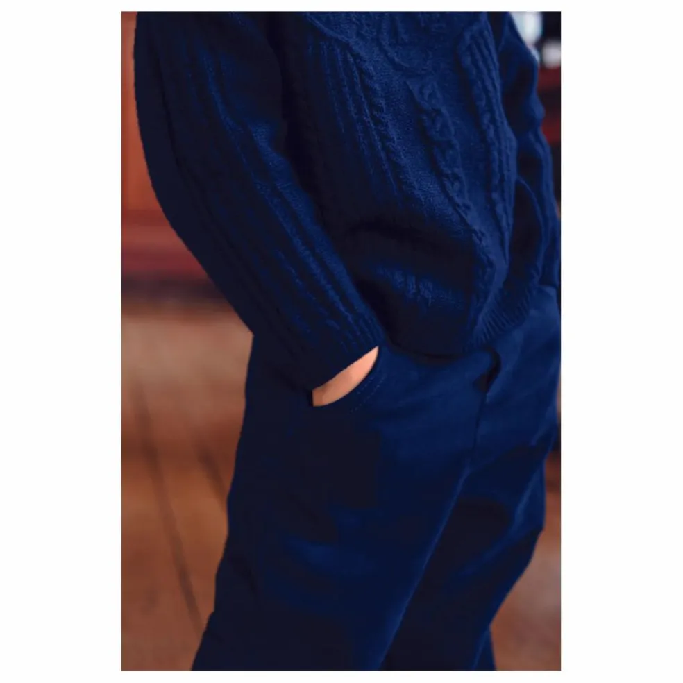 Pantalon Cargo | Bleu marine