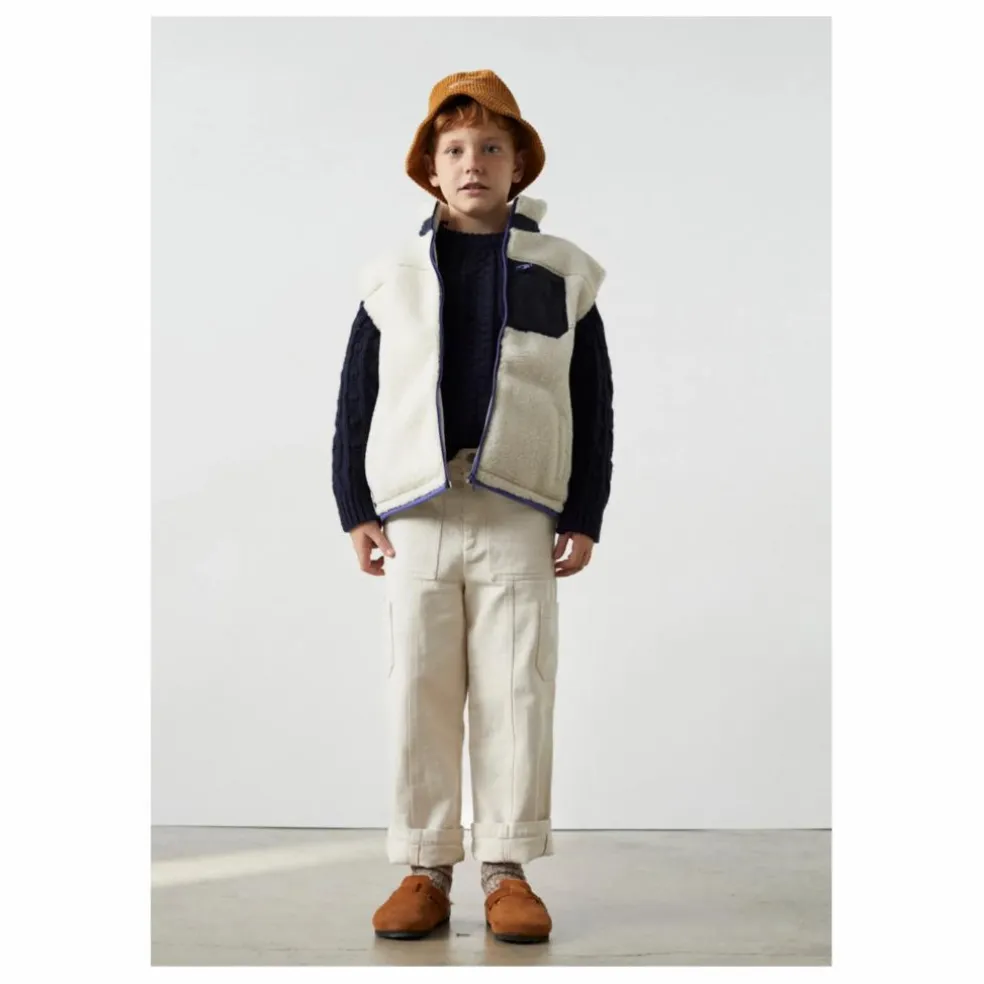 Pantalon Cargo Billie Coton Responsable | Ecru