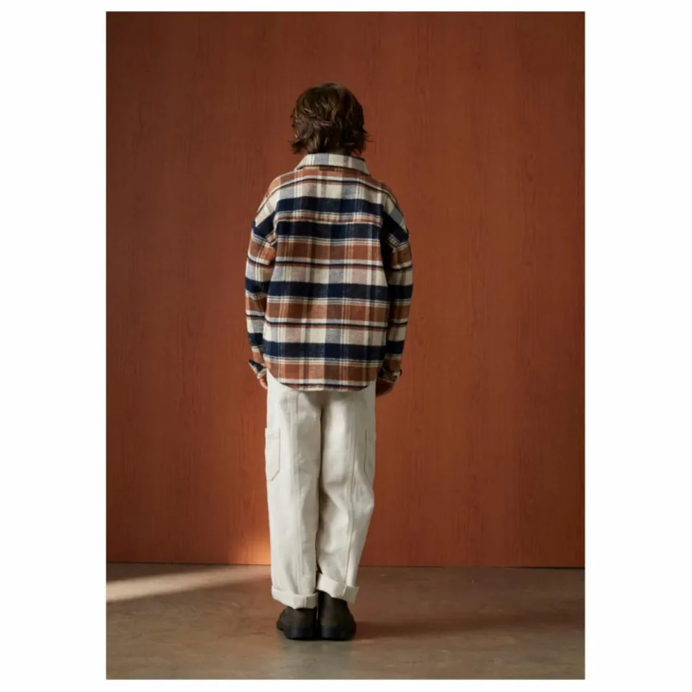 Pantalon Cargo Billie Coton Responsable | Ecru