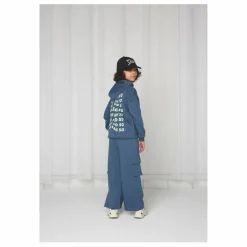 Pantalon Cargo Large | Indigo