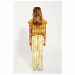 Pantalon Carreaux | Jaune pâle