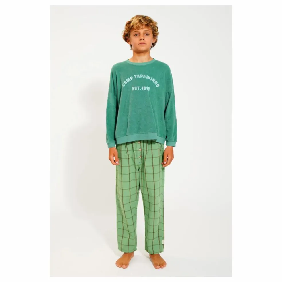 Pantalon Carreaux | Vert