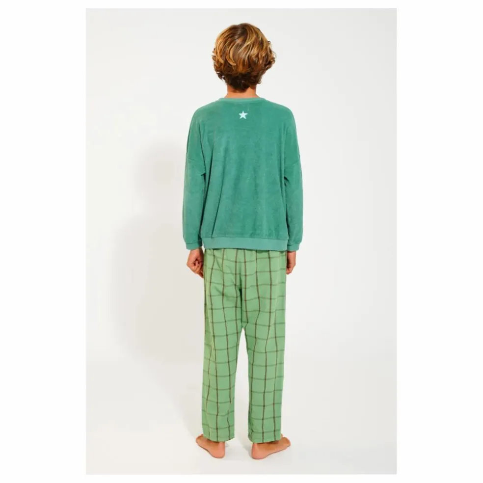 Pantalon Carreaux | Vert