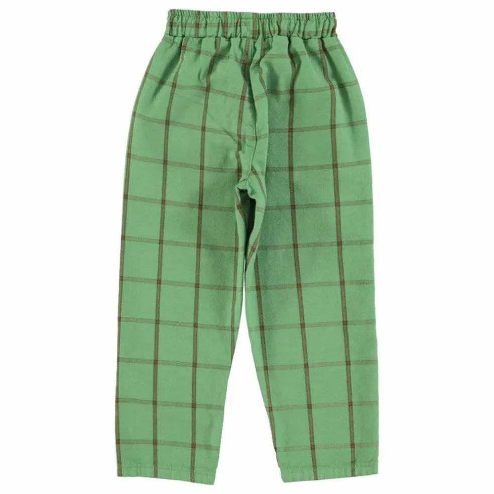 Pantalon Carreaux | Vert