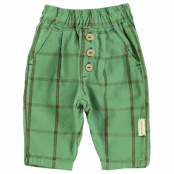 Pantalon Carreaux | Vert