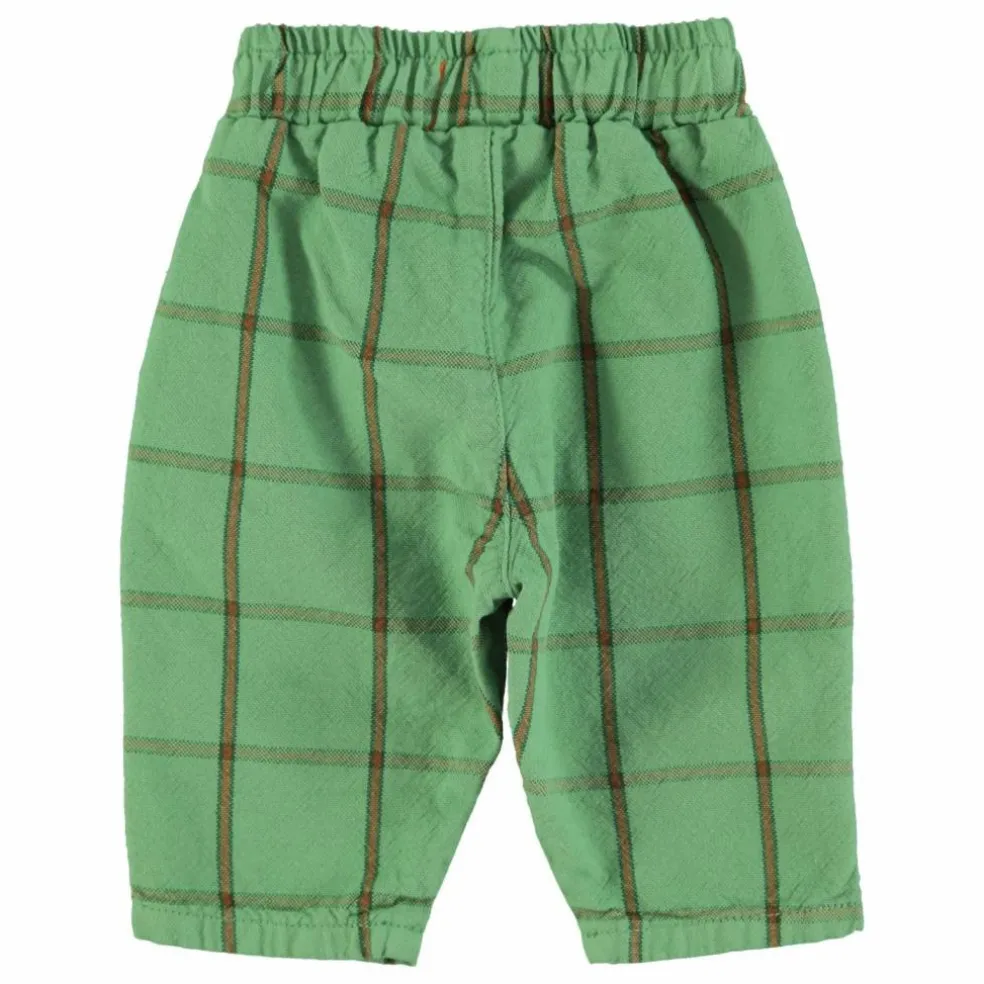 Pantalon Carreaux | Vert