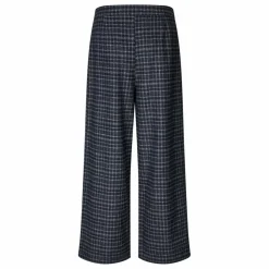 Pantalon Carreaux Zola | Bleu foncé