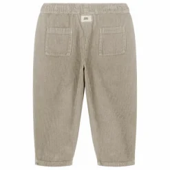 Pantalon Carrot Velours Côtelé Coton Bio | Gris