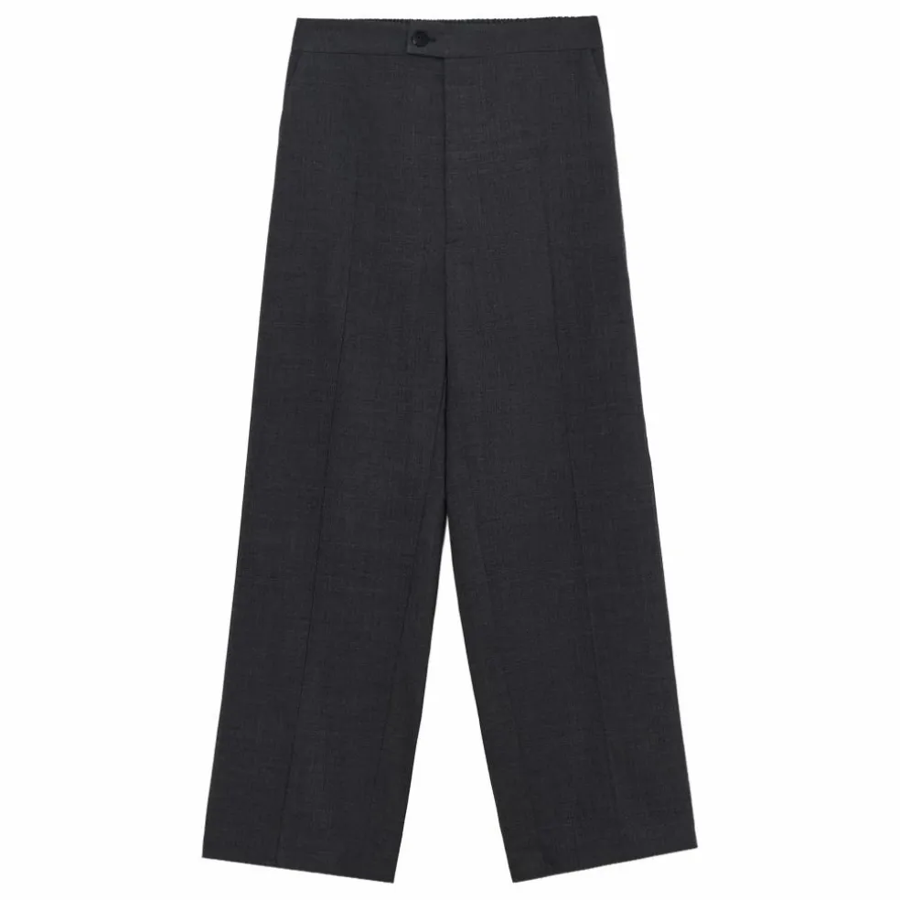 Pantalon Chiné | Gris anthracite