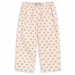 Pantalon Cianna Cerises Coton Bio | Rose pâle