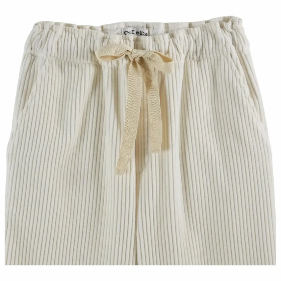 Pantalon Clark Velours Côtelé | Ecru