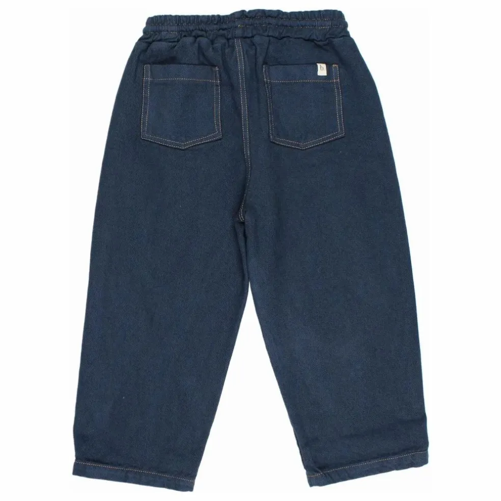 Pantalon Cordon | Bleu marine